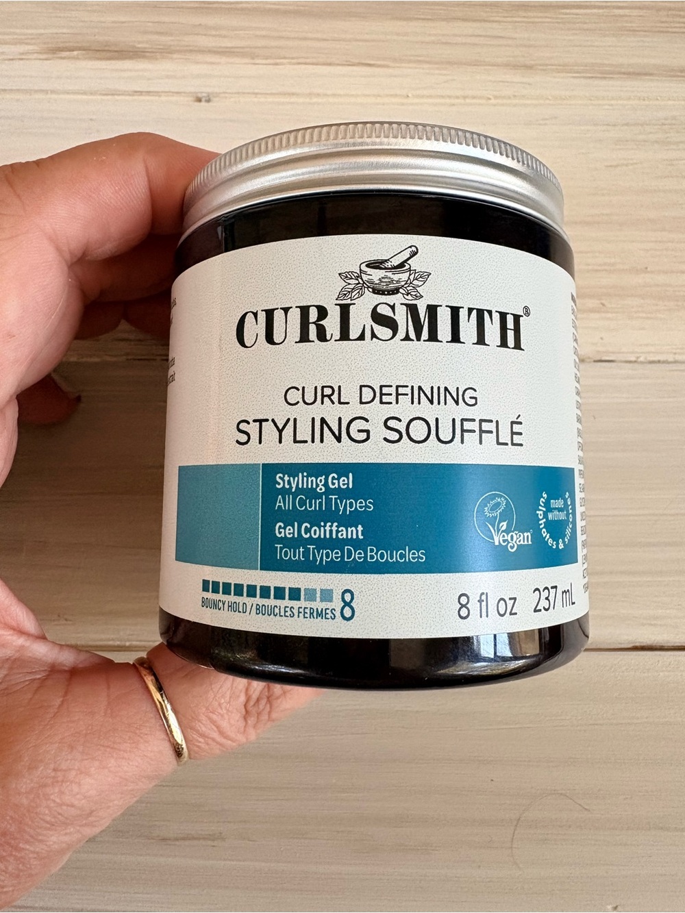 Curlsmith Curl Defining Styling Soufflé - Blue